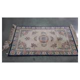 Scatter rug, heavy wool, needs fringe