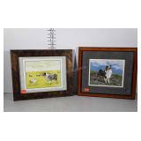 Australian Shepherd print, signed and numbered +