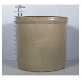 Large stoneware crock. Some chips along bottom