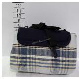 Plaid Mega Mat with shoulder strap