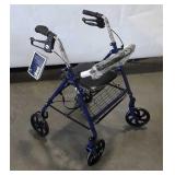 Drive brand Step and Rest Roller Walker, new