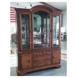 Pennsylvania House China Closet, 2pc with arched