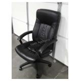 Black office chair, does show usewear
