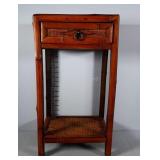 Small plant stand / side table with drawer and