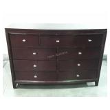 American Drew Dresser, dark color finish, 9