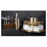 Very nice, Mid Century Modern complete bar set