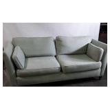Drexel Living Room Sofa, mint green color