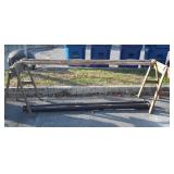 Vintage quilt rack, is missing a piece