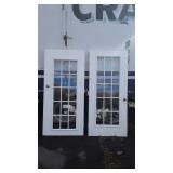 Two 36" French doors, seller code P.O.