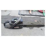 Craftsman chainsaw, with 18" bar