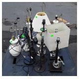 Skid lot, includes all lamps