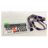 Dukes ticket pouch lanyard