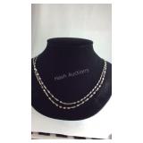 925 Sterling necklace 11.3g 60"