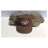 Three new duck commander ball caps