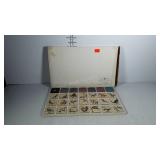 Dinosaur rubber stamp set