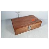 Triple Canopy logo box, finger jointed