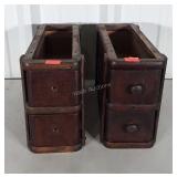 Sewing machine Cabinet Drawers, two sets of 2