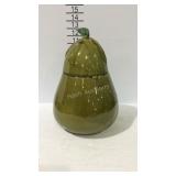 Pear design cookie jar