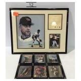Cal Ripken plaque and two NASCAR plaques