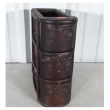 Sewing machine cabinet Drawers 3 with curved
