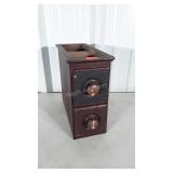 Sewing machine cabinet drawers, 2 drawers
