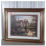 Home Designers framed picture, 29x25", poly frame