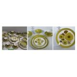 Mid century dishes, Ben Seibel for Mikasa, Dahlia