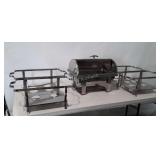 Catering Service Dishes lot, roll top chafing