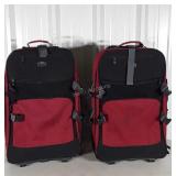 Two Skyway Luggage Travel Cases, slight dirt from