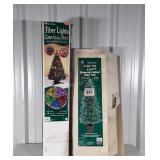 Two Christmas Trees, 4.5ft Somerset lighted wall
