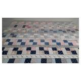 Early quilt, reversible, lightweight, needs a