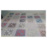 Early quilt, lightweight, lovely condition for