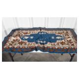 Scatter Rug, hook rug type, 47x25"