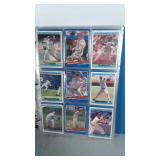 Binder of baseball cards. Pics are just samples.
