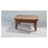 Wooden footrest