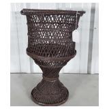 Wicker Urn Style Planter, 24" tall