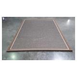 Sunroom Rug, 5.7x7.7ft, all weather type, like