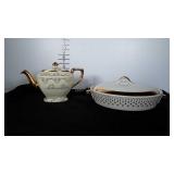 Hall teapot in beautiful condition & Flare-Ware