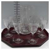 7 piece water set