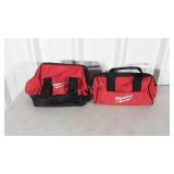 Two Milwaukee Canvas Tool Bags, plus one