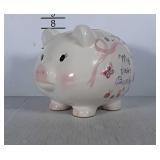 Ceramic "My First"  Piggy bank