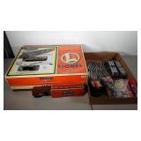 Lionel train, Chessie Flyer O-27 gauge set in