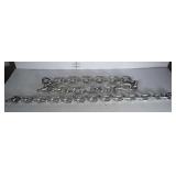 Heavy duty chain. 2 pieces, approximately  40"