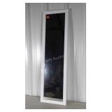 White framed Dressing Mirror, 15x51"