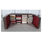 8 Track Music Tapes, with Encyclopedia of Music