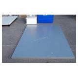 A Panel of shorts, 52x86x2.5" thick, aluminum