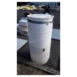 Plastic 50 gallon rain barrel part