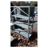 Metal Shop shelf, 36wx49" high