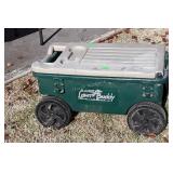 Ames lawn Buddy, with few flower garden tools,