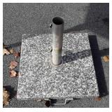 Umbrella Stand, heavy marble base